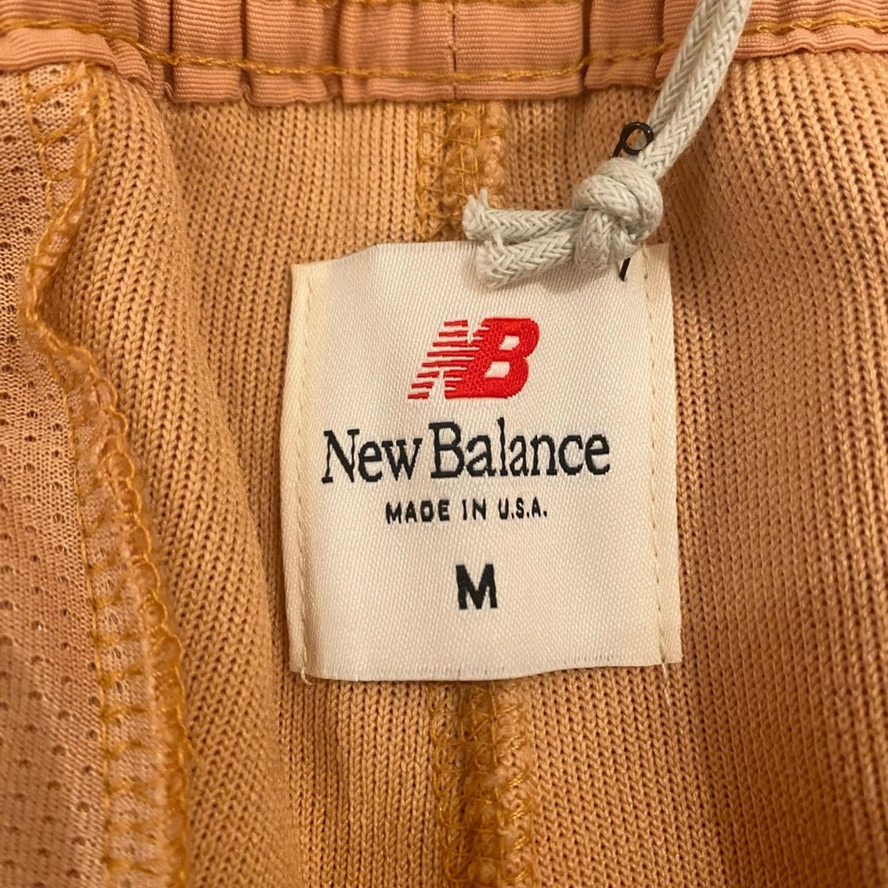 NWT NEW BALANCE Men’s Made In USA Sherpa Pants Size M Medium DOLCE YELLOW - Picture 8 of 12